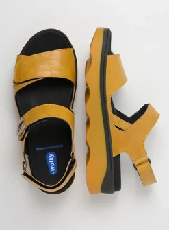 Sandalen<Wolky Medusa - amber leer amberleer