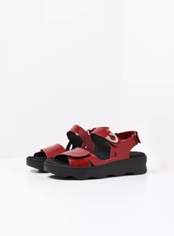 Sandalen<Wolky Medusa - bordeauxrood leer bordeauxroodleer