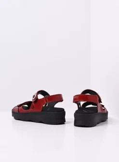 Sandalen<Wolky Medusa - bordeauxrood leer bordeauxroodleer