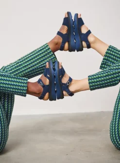 Sandalen<Wolky Medusa - denim nubuck denimnubuck