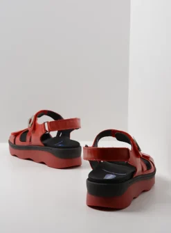 Sandalen<Wolky Medusa - rood leer roodleer