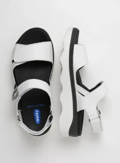 Sandalen<Wolky Medusa - wit leer witleer