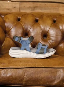 Sandalen<Wolky Miku - jeans nubuck jeansnubuck