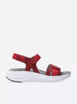 Sandalen<Wolky Miku - rood nubuck roodnubuck