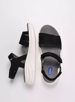 Sandalen<Wolky Miku - zwart nubuck zwartnubuck