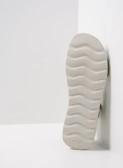 Sandalen<Wolky Mile - blauw leer blauwleer