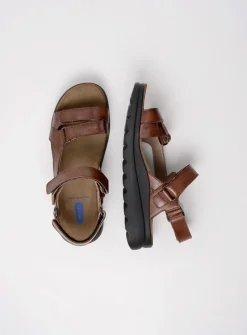 Sandalen<Wolky Mile - cognac leer cognacleer