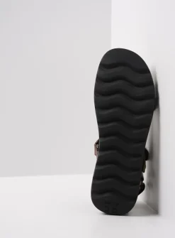 Sandalen<Wolky Mile - cognac leer cognacleer