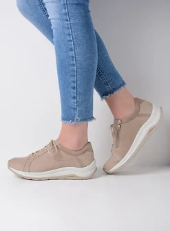 Lage Veterschoenen|Wandelschoenen<Wolky Milton - safari nubuck safarinubuck