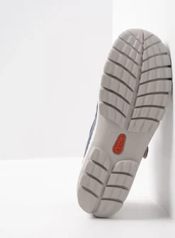 Bandschoenen<Wolky Move - blauw zomer leer blauwzomerleer