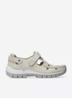 Bandschoenen<Wolky Move - gebroken wit nubuck gebrokenwitnubuck