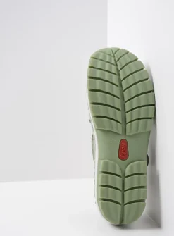 Bandschoenen<Wolky Move - lichtgroen leer lichtgroenleer