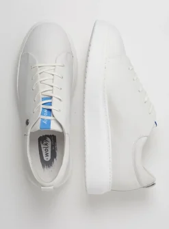 Lage Veterschoenen|Herfst/Winter<Wolky Move it HV - wit leer witleer