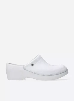 Klompen|Herfst/Winter<Wolky Multi Clog - wit leer witleer