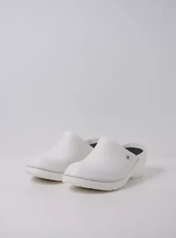 Klompen|Herfst/Winter<Wolky Multi Clog - wit leer witleer