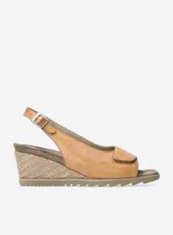 Sandalen<Wolky Murcia - naturel leer naturelleer