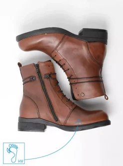 Herfst/Winter|Biker Boots<Wolky Murray HV - cognac leer cognacleer
