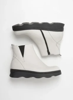 Herfst/Winter|Enkellaarsjes<Wolky Nigata - winterwit leer winterwitleer