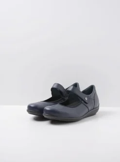 Herfst/Winter|Bandschoenen<Wolky Noble F2F - blauw biocare blauwbiocare