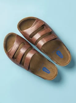 Slippers<Wolky Nomad - cognac geolied leer cognacgeoliedleer