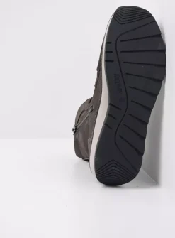 Hoge Veterschoenen|Veterlaarzen<Wolky Ocean - asfalt nubuck asfaltnubuck