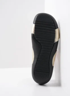 Slippers<Wolky O'Connor - goud leer goudleer