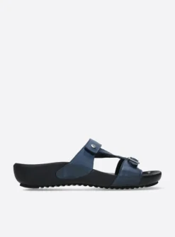 Slippers<Wolky O'Connor - jeans leer jeansleer