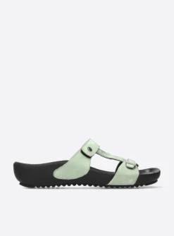 Slippers<Wolky O'Connor - lichtgroen nubuck lichtgroennubuck