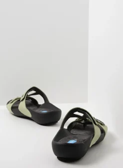 Slippers<Wolky O'Connor - lichtgroen nubuck lichtgroennubuck