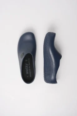 Klompen<Wolky OK Clog-Klomp - donkerblauw PU donkerblauwPU