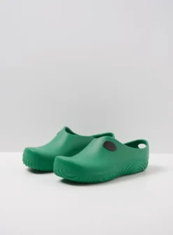 Klompen<Wolky OK Clog-Klomp - groen fluor PU groenfluorPU