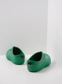 Klompen<Wolky OK Clog-Klomp - groen fluor PU groenfluorPU