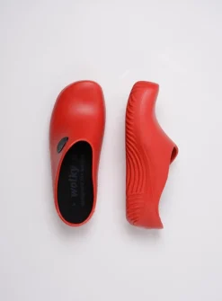 Klompen<Wolky OK Clog-Klomp - rood PU roodPU