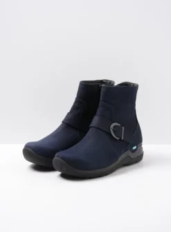Wandelschoenen|Herfst/Winter<Wolky Okay - blauw nubuck blauwnubuck