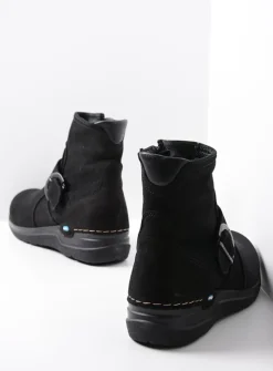 Wandelschoenen|Herfst/Winter<Wolky Okay - zwart nubuck zwartnubuck