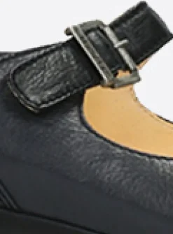 Bandschoenen<Wolky Opal - zwart leer zwartleer