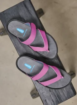 Slippers<Wolky Peace - fuchsia leer fuchsialeer