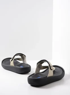 Slippers<Wolky Peace - goud leer goudleer