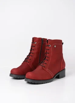 Veterlaarzen|Herfst/Winter<Wolky Quinta F2F - bordeauxrood nubuck bordeauxroodnubuck