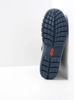 Hoge Veterschoenen|Veterlaarzen<Wolky Reach - blauw nubuck blauwnubuck