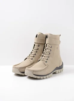 Hoge Veterschoenen|Veterlaarzen<Wolky Reach - safari nubuck safarinubuck