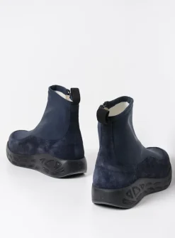 Wandelschoenen|Sneakers<Wolky Rebound S2F - blauw stretch suede blauwstretchsuede