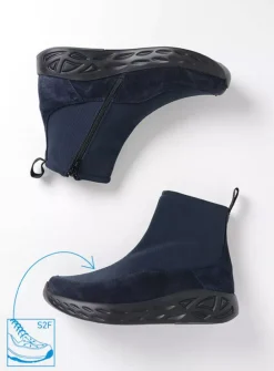 Wandelschoenen|Sneakers<Wolky Rebound S2F - blauw stretch suede blauwstretchsuede