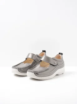 Herfst/Winter|Bandschoenen<Wolky Roll Combi - antraciet leer antracietleer