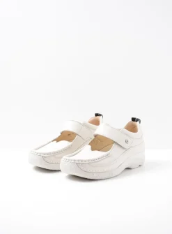 Herfst/Winter|Bandschoenen<Wolky Roll Combi - creme wit leer cremewitleer