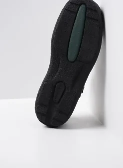 Comfortschoenen Heren|Sandalen Voor Heren<Wolky Roll Sandal Men - zwart leer zwartleer