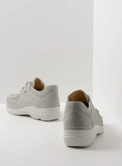 Lage Veterschoenen<Wolky Roll Shoe - lichtgrijs nubuck lichtgrijsnubuck