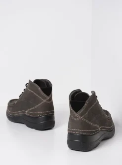 Hoge Veterschoenen|Herfst/Winter<Wolky Roll Shoot - asfalt nubuck asfaltnubuck