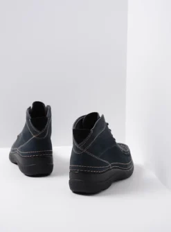Hoge Veterschoenen|Herfst/Winter<Wolky Roll Shoot - blauw nubuck blauwnubuck