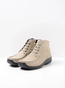 Hoge Veterschoenen|Herfst/Winter<Wolky Roll Shoot - safari nubuck safarinubuck